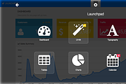 LaunchPad - Responsive Admin, a Bootstrap Template by SWART (Thumbnail 2 of 4)