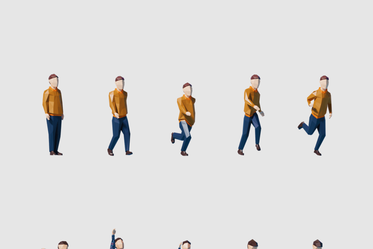 Autumn People, a Characters & Person 3D Model by Studio Ochi (Photo 4 of 12)