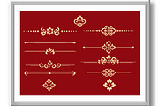 Vintage set. Floral elements, a Pattern Graphic by RODINA (Thumbnail 3 of 3)