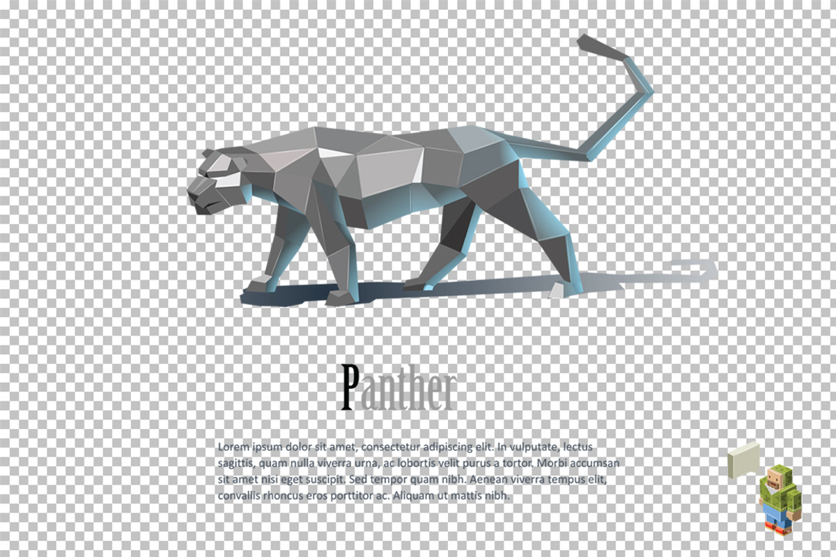 Vector panther, an Object Graphic by lemonoff (Photo 2 of 2)