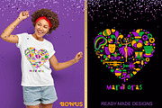 Mardi Gras Icons and Symbols, an Icon by KlavaProDesign (Thumbnail 2 of 3)