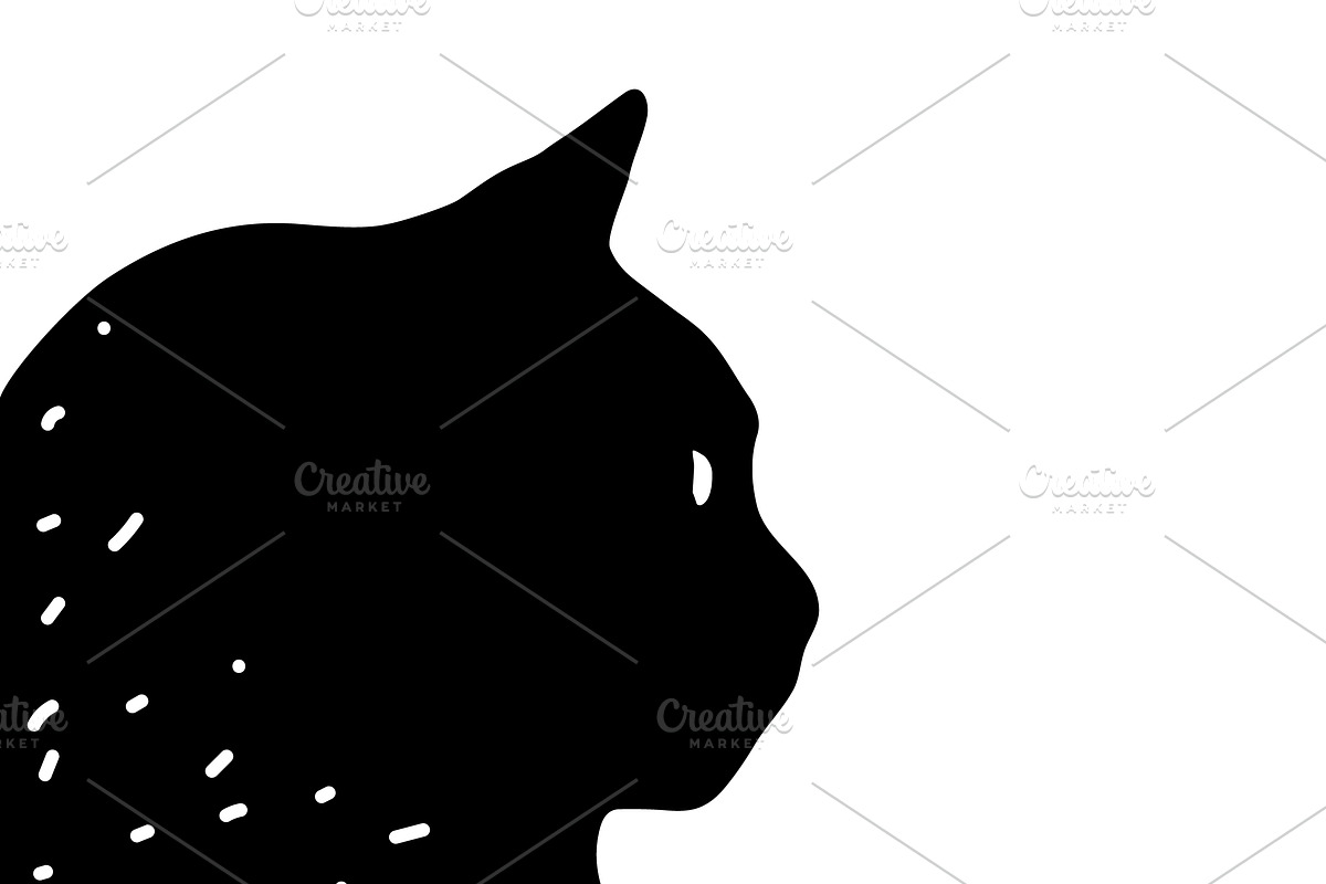Cat svg, Funny Cats Vector Cut Files, an Animal Illustration by Watercolor_Vector Graphic (Photo 4 of 25)