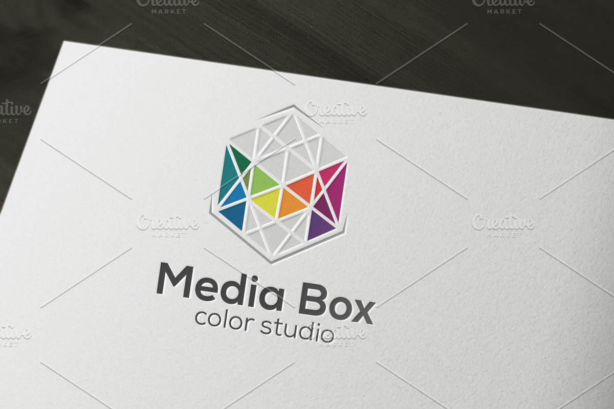 Colorful Media M Logo, a Branding & Logo Template by NasirGrfx (Photo 2 of 3)