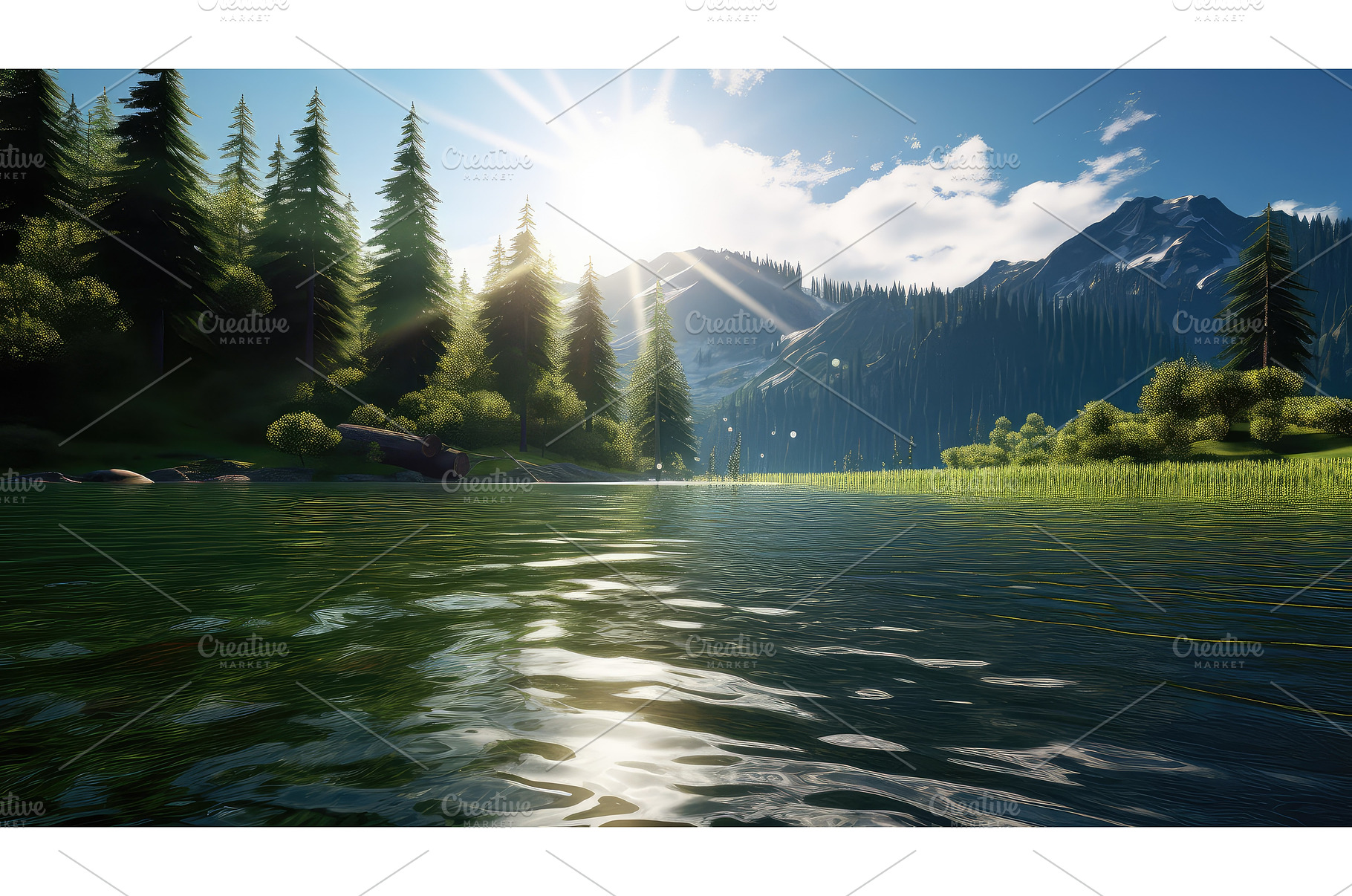 outdoors lake splash ai generated, a Sports & Recreation Photo by pikepicture