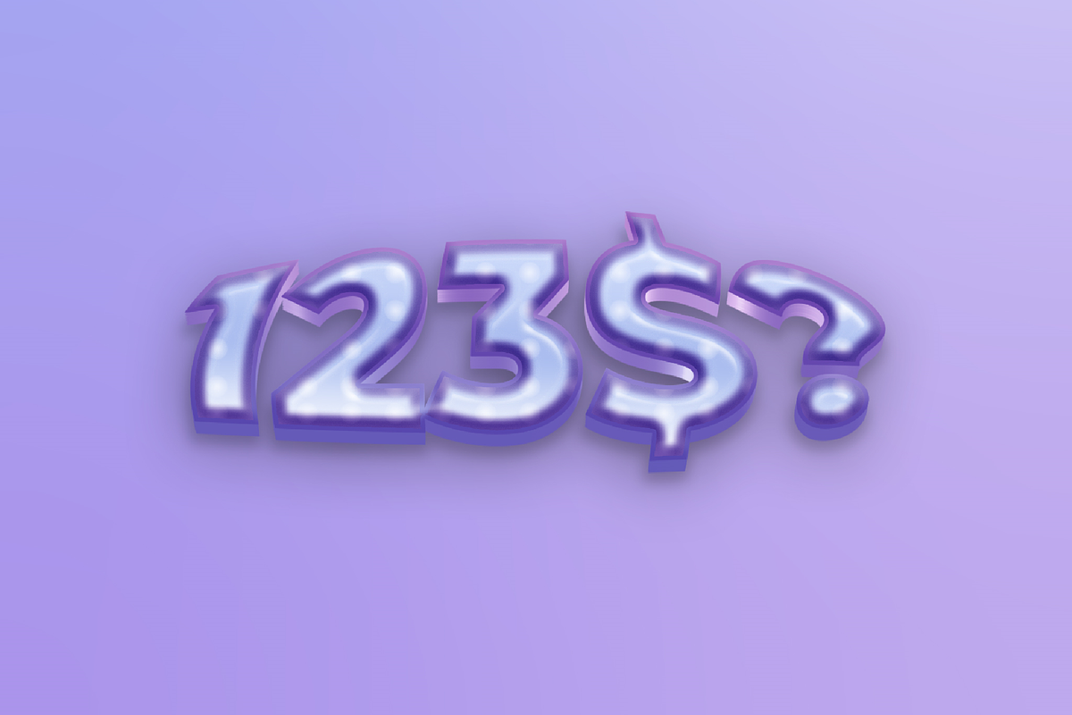 Glossy Bubble 3D Text Effect preview 2