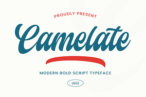 Camelate - Bold Script