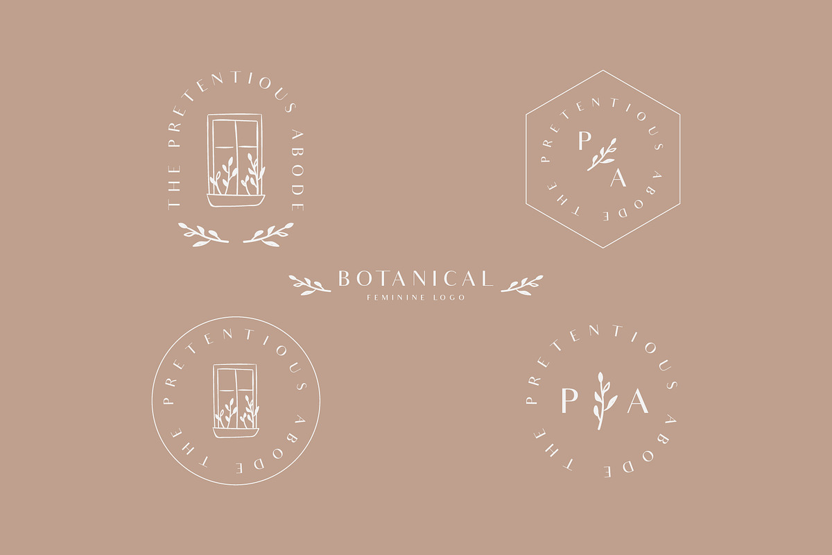Floral Beauty Botanical Logo, a Branding & Logo Template by zdson (Photo 2 of 2)