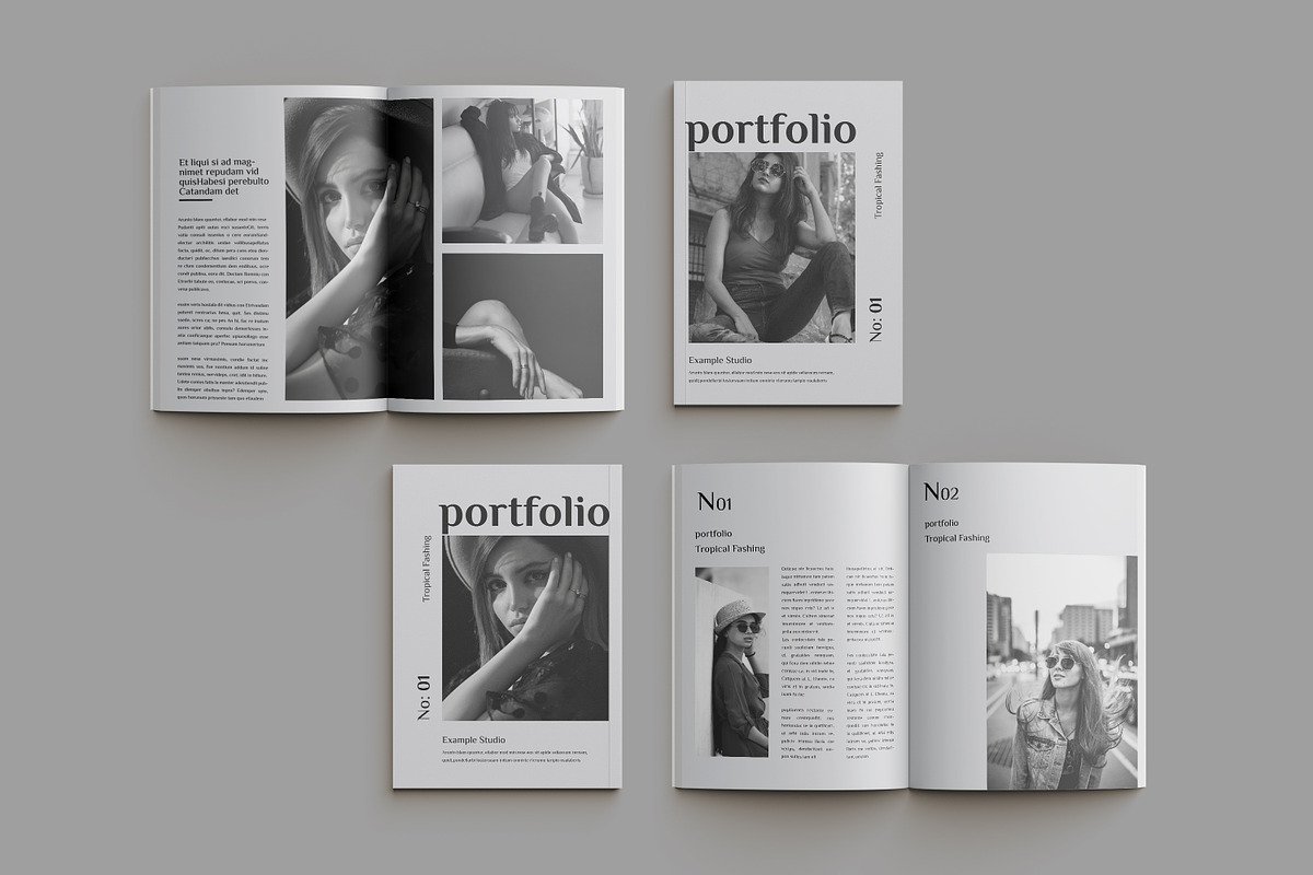 Simple Portfolio Template preview 4