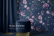 Sombre, Hand painted Watercolours!, a Pattern Graphic by Pink Linen (Thumbnail 9 of 11)