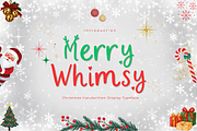 Merry Whimsy – Christmas Handwritten, a Handwritten Font by AN Productions (Thumbnail 1 of 4)