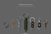 Keychain Mockups - Generator, a Product Mockup by Mr.Mockup™ (Thumbnail 4 of 9)