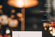 Retro 5x5 Square Card Mockup, a Product Mockup by Serenefeeling (Thumbnail 3 of 6)