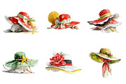 Whimsical Summer Hat Clipart, an Illustration by DreamPrint404 (Thumbnail 5 of 7)