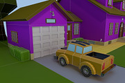 Low Poly House 2, an Architecture 3D Model by Midgardians (Thumbnail 9 of 14)