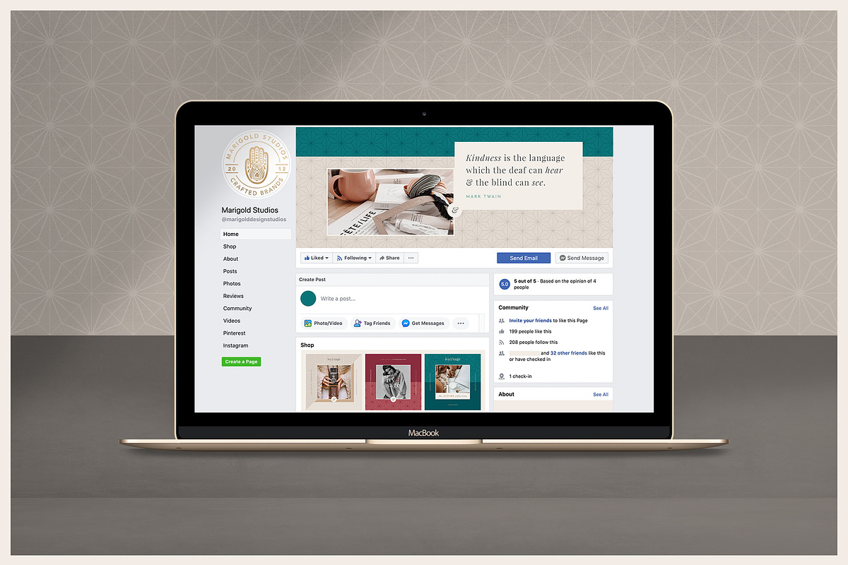 Soirée | Social Media Pack, a Social Media Template by Marigold Studios (Photo 10 of 12)