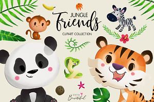 Jungle Friends Volume 1
