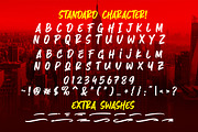Hazard! STYLISH MARKER FONT, a Font by ErgibiStudio (Thumbnail 9 of 10)