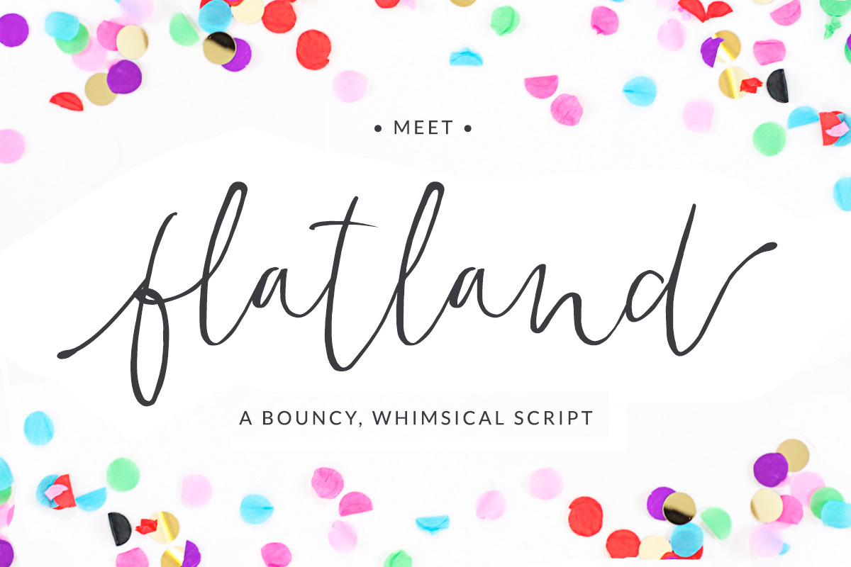 Flatland Font