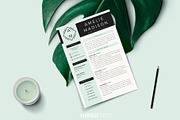 Marketing Resume CV for Word & Pages, a Resume Template by HIRED Design Studio (Thumbnail 11 of 11)
