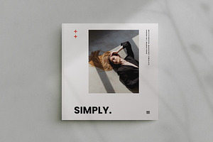 Simply Magazine Template, a Magazine Template by Occy Design