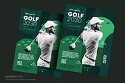 Golf Tournament Flyer Template - PSD, a Flyer Template by Satgur Graphic Design (Thumbnail 2 of 6)