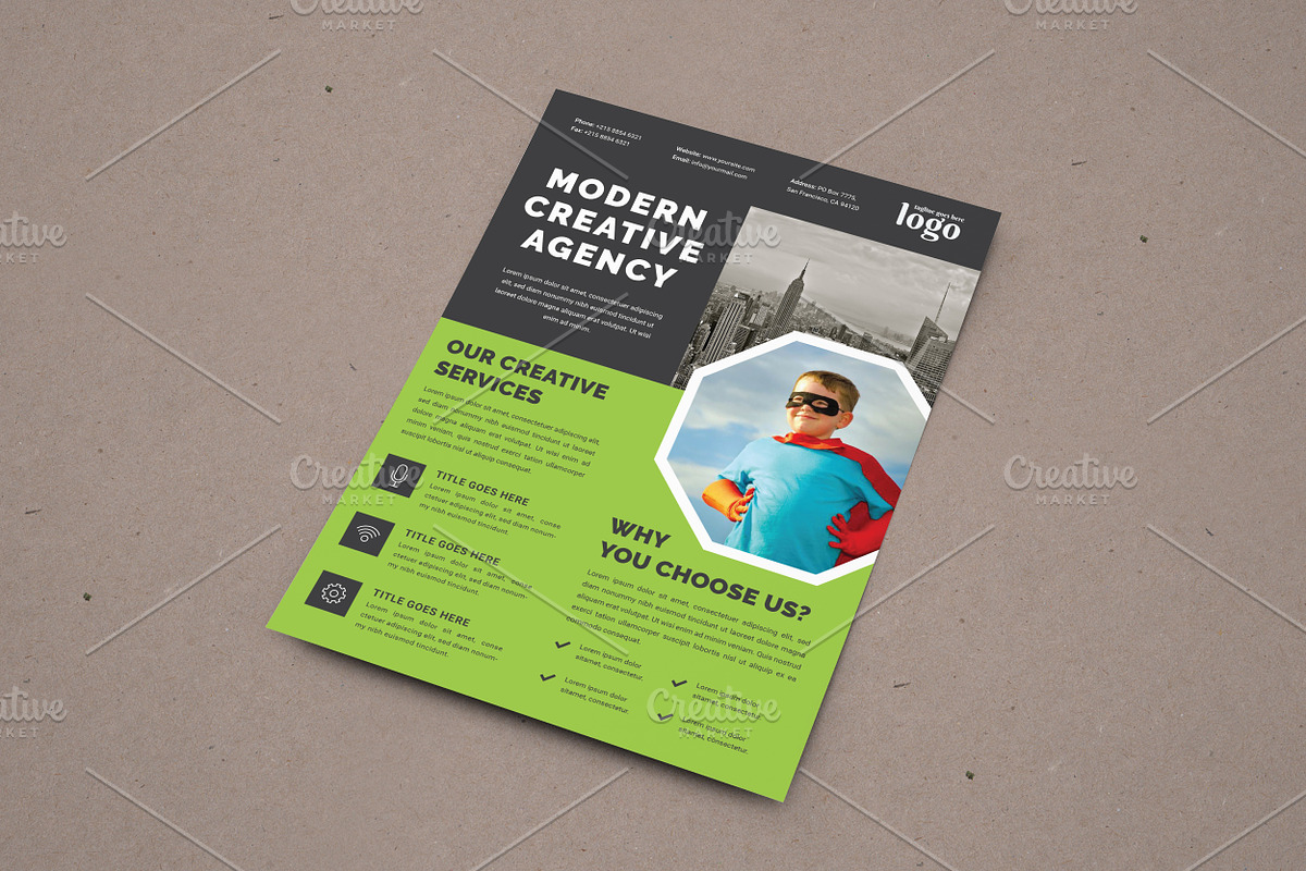 Flyer Template, a Flyer Template by Alice_s (Photo 8 of 10)