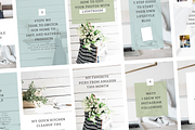 Magnolia Pinterest Templates, a Social Media Template by Coded Creative (Thumbnail 5 of 6)