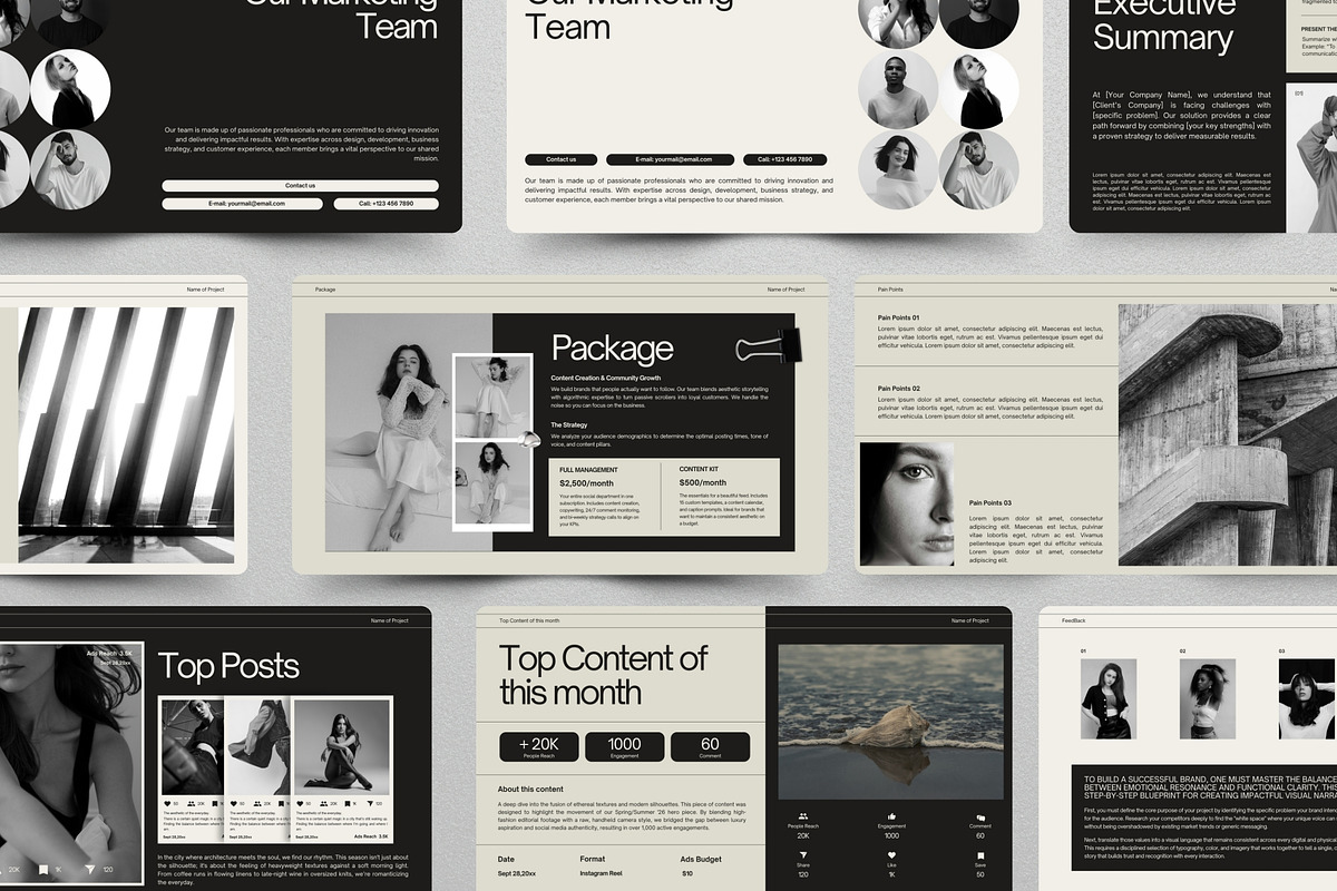 Modern Marketing Strategy, a Presentation Template by Pani Temp. (Photo 5 of 13)