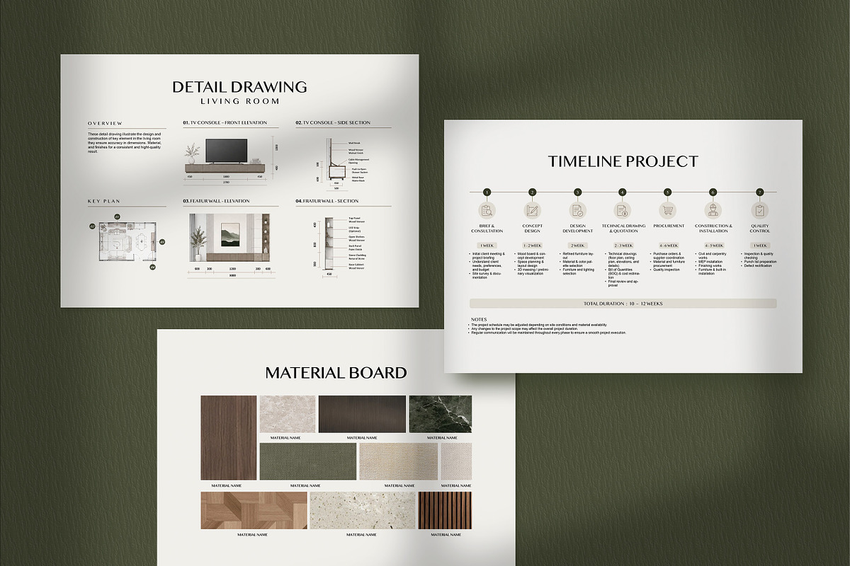 Interior Design Client Presentation, a Presentation Template by SKY CREATION (Photo 3 of 7)