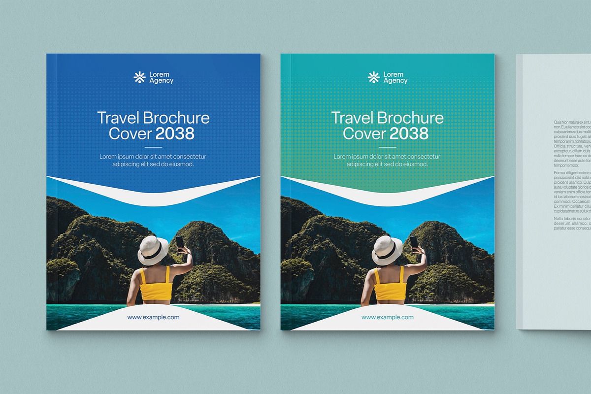 Travel Brochure Cover Template, a Brochure Template by BrandPacks (Photo 3 of 6)