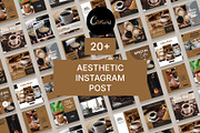 Aesthetic Instagram Templates Canva, a Social Media Template by Pixel Blend (Thumbnail 1 of 4)