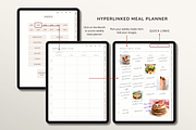 Digital Meal Planner for GoodNotes, a Templates & Theme by OrganizationOasisRo (Thumbnail 4 of 10)