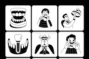 Dentist Drawing Illustration, a Healthcare Illustration by Vectors Market (Thumbnail 9 of 9)