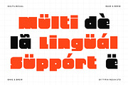 Bake & Brew - Modern Bold Chunky, a Sans Serif Font by Typia Nesia (Thumbnail 4 of 14)
