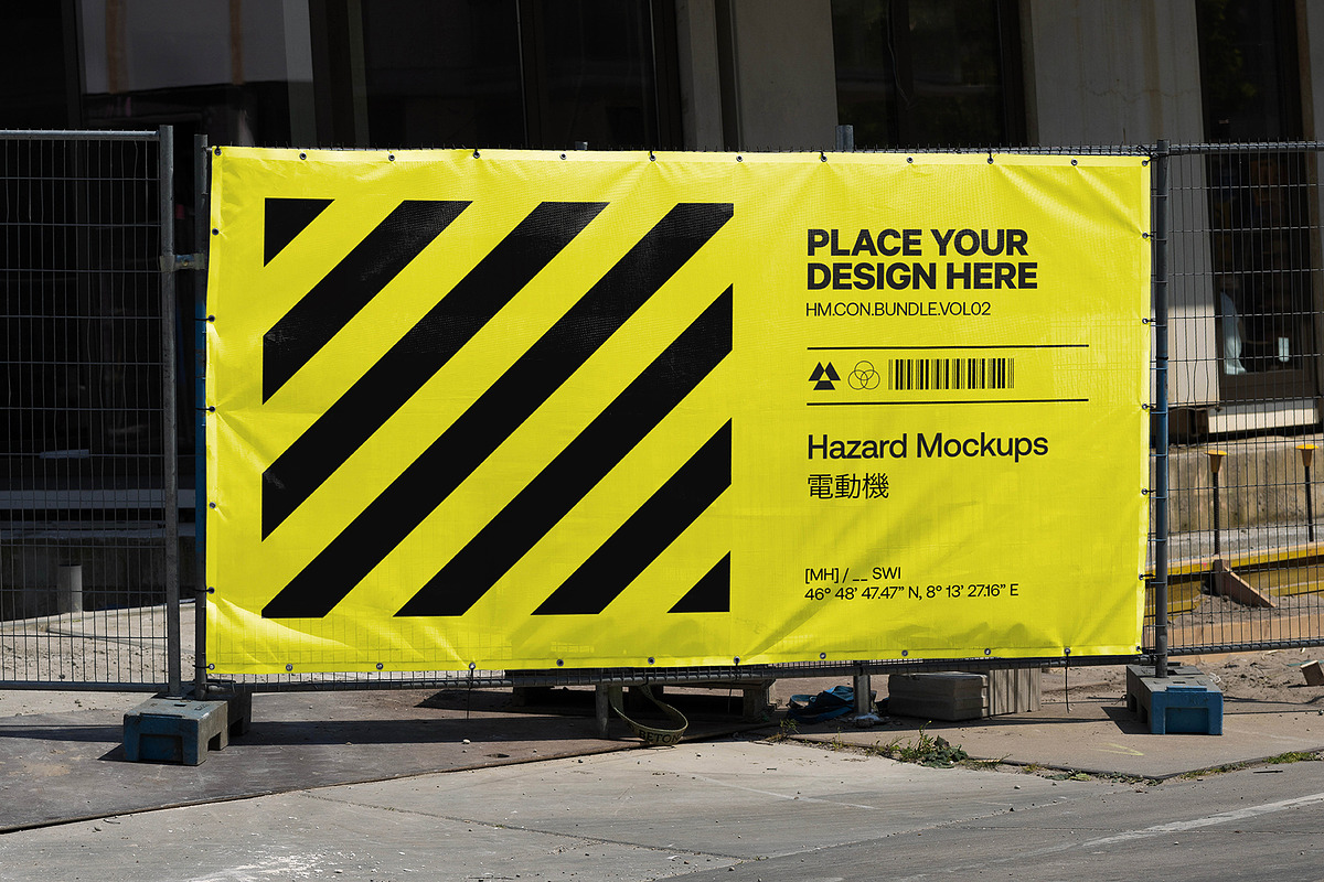 12x Mockup Construction Bundle, an Advertising Mockup by HAZARD MOCKUPS (Photo 5 of 17)