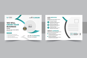 Creative corporate eddm layout, a Card Template by Pavel_design