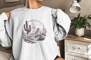 Serene Desert Landscape, an Illustration by SharpMarketplace (Thumbnail 9 of 9)