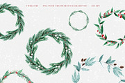 Christmas bunny - watercolor set, a Seasonal Illustration by LeriaArt watercolor (Thumbnail 8 of 9)