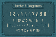 Bizartum for Vintage Logo & Branding, a Font by ilhamtaro (Thumbnail 8 of 10)