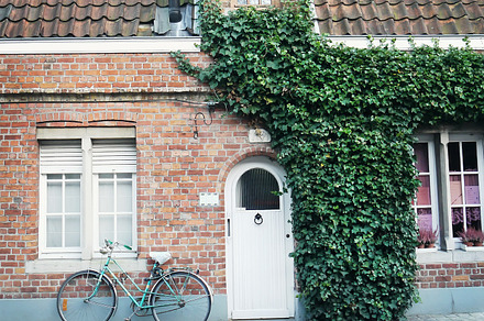 Street of Bruges, an Architecture Photo by Foxys