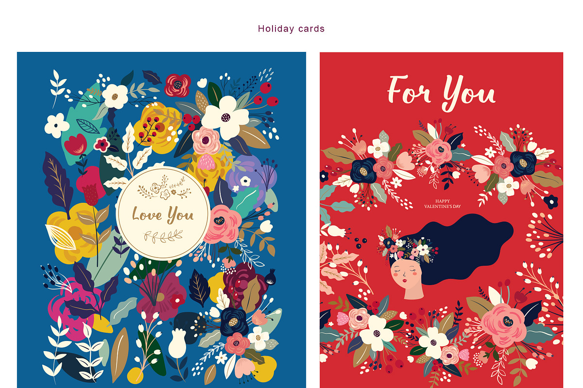 Flowers and Deer, an Animal Illustration by MoleskoStudio (Photo 10 of 24)