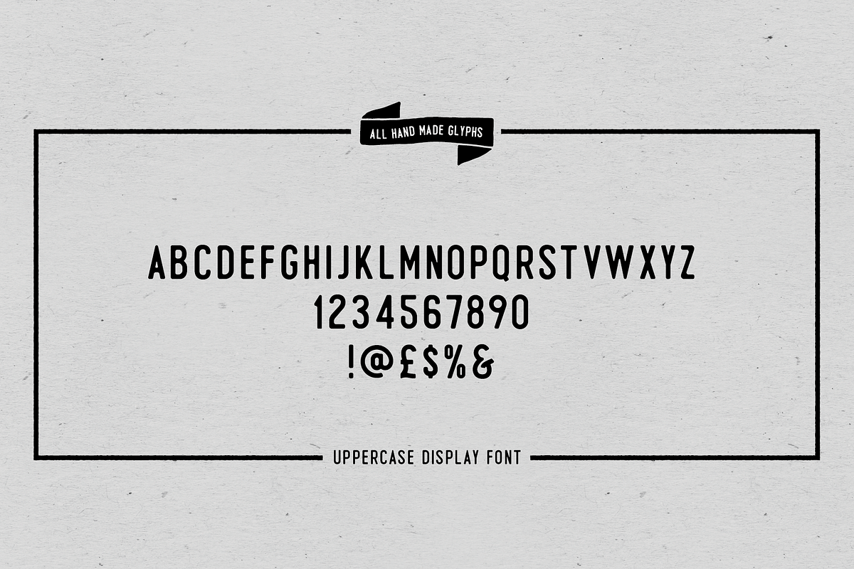 Pronk - retro vintage display font preview 5