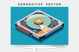 A semantically enhanced hard drive d, a Graphic by Iftikhar Alam