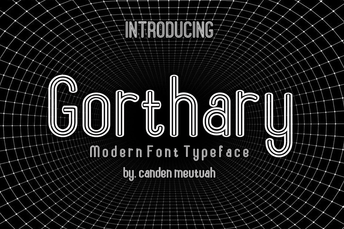 Gorthary, a Slab Serif Font by Canden Meutuah (Photo 1 of 6)