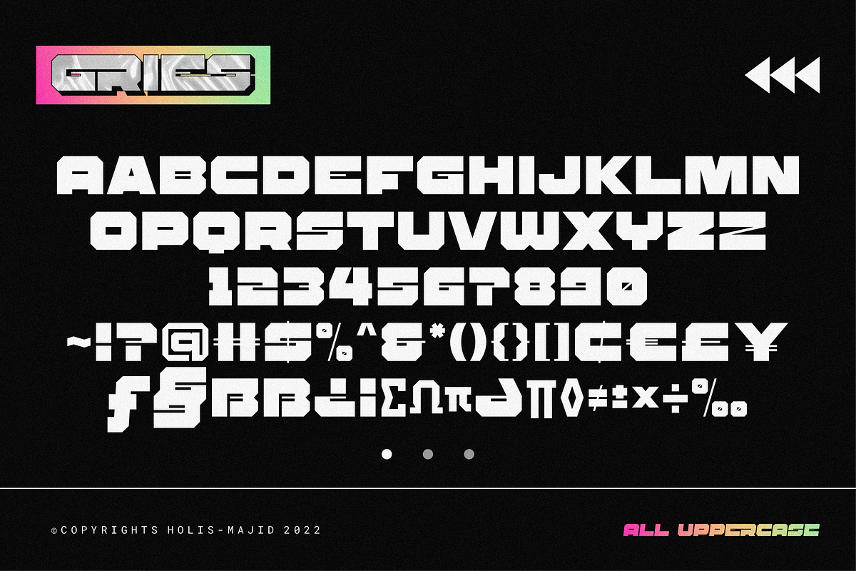 Gries Bold, a Sans Serif Font by 24Design Studios (Photo 6 of 9)