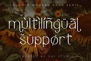 Glorya Modern Stylish, a Sans Serif Font by Say Studio (Thumbnail 25 of 25)