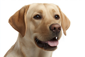 The image features a labrador, an Animal Photo by ZinetroN