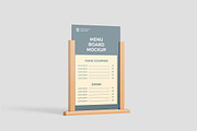 Modern Menu Mockup For Branding, an Advertising Mockup by tiyasprabawa (Thumbnail 3 of 5)