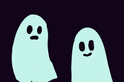 Ghostie Doodles, an Illustration by pinkdrinksoul (Thumbnail 5 of 5)
