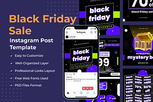 Black Friday Instagram Post